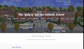 
							         Our Lady of Lourdes Catholic School - Home								  
							    