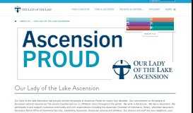 
							         Our Lady of the Lake Ascension Baton Rouge, Louisiana (LA), Our ...								  
							    