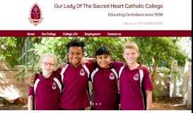 
							         Our Lady of the Sacred Heart Catholic College								  
							    