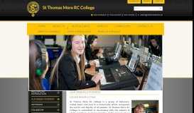 
							         Our Mission Statement | St Thomas More Roman Catholic College								  
							    