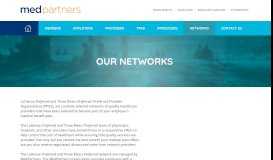 
							         Our Networks - MedPartners								  
							    