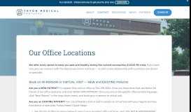 
							         Our Office Locations - Tryon Medical Partners								  
							    