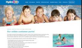 
							         Our online customer portal - HydroKidz : HydroKidz								  
							    