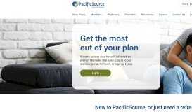 
							         Our Online Tools for Members - PacificSource								  
							    