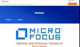 
							         Our Partner: Micro Focus - Illumio								  
							    