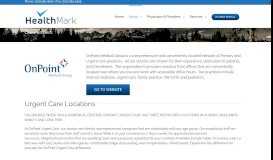 
							         Our Partners | HealthMark | A Division of OnPoint Medical Group								  
							    