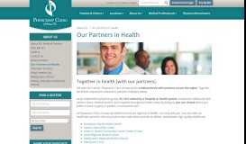 
							         Our Partners in Health | Physicians' Clinic of Iowa, P.C.								  
							    
