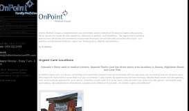 
							         Our Partners - OnPoint Family Care: Denver Tech Center								  
							    