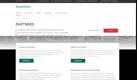 
							         Our Partners - Solutions and Opportunities | Kaspersky Lab US								  
							    