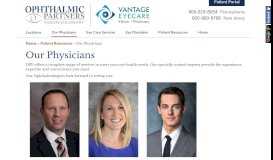 
							         Our Physicians at Ophthalmic Partners of Pennsylvania | Philadelphia ...								  
							    