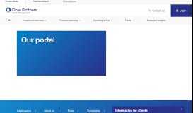 
							         Our portal | Close Brothers Asset Management								  
							    