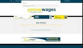 
							         Our Portal - Yellow Wages								  
							    