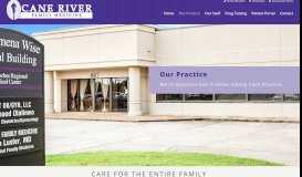 
							         Our Practice | Cane River Family Medicine								  
							    