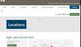 
							         Our Primary Care Office in Shevlin Park | High Lakes Health Care								  
							    