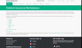 
							         Our Products | Federal Insurance Marketplace - EMI Health								  
							    