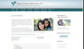 
							         Our Providers - Rogue Valley Physicians								  
							    