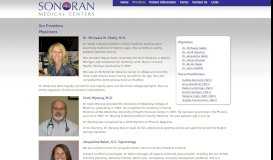
							         Our Providers | Sonoran Medical Centers								  
							    