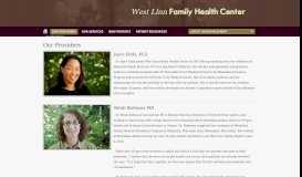 
							         Our Providers » West Linn Family Health Center - A wonderful place to ...								  
							    