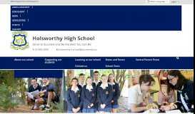 
							         Our school - Holsworthy High School								  
							    