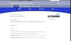 
							         Our School / Homepage - Brawley Union High School District								  
							    