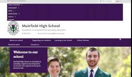 
							         Our school - Muirfield High School								  
							    