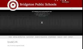 
							         Our Schools - Bridgeton Public Schools								  
							    