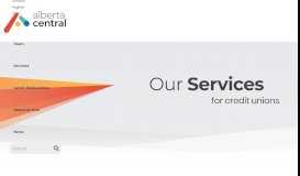 
							         Our Services - Alberta Central								  
							    
