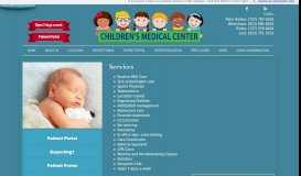 
							         Our Services - Children's Medical Center - Pediatrics Tampa, FL								  
							    