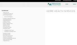 
							         Our Services - Home Health - Princeton Community Hospital								  
							    