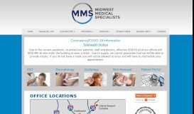 
							         Our Services - Midwest Medical Specialists								  
							    