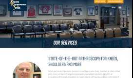 
							         Our Services | Sports Orthopedics And Spine								  
							    