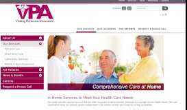 
							         Our Services | Visiting Physicians Association								  
							    
