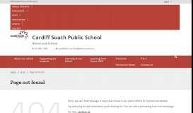 
							         Our staff - Cardiff South Public School								  
							    