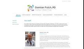 
							         Our Staff | Dr. Folch								  
							    