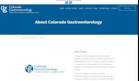 
							         Our Staff - Gastroenterologist Denver, CO - Colorado Gastroenterology ...								  
							    