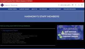 
							         Our Staff | Las Vegas, NV | Harmony Healthcare								  
							    