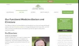 
							         Our Team - California Center for Functional Medicine								  
							    