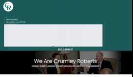 
							         Our Team | Crumley Roberts								  
							    