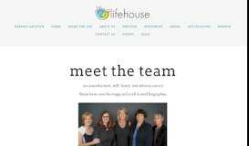 
							         Our Team - Lifehouse Agency								  
							    