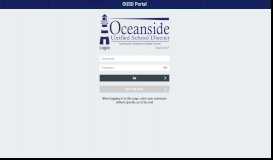 
							         OUSD Portal - Oceanside Unified School District								  
							    
