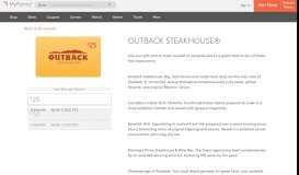 
							         Outback Steakhouse - MyPoints: Your Daily Rewards Program								  
							    