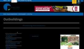 
							         Outbuildings - Planning Portal - Wales								  
							    
