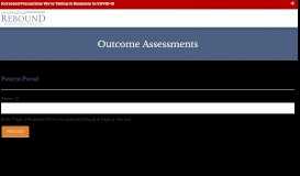 
							         Outcome Assessments - Rebound Behavioral Health								  
							    