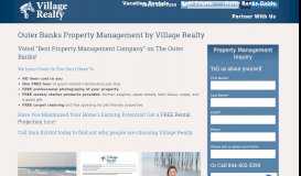 
							         Outer Banks Property Management by Village Realty | Village Realty								  
							    