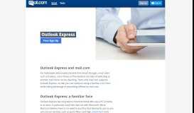 
							         Outlook Express and mail.com								  
							    