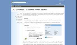 
							         Outlook Mail Xerox - PST Repair Tool Online								  
							    