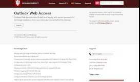 
							         Outlook Web Access | University Information Technology Services								  
							    