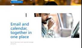 
							         Outlook.com - Microsoft free personal email								  
							    