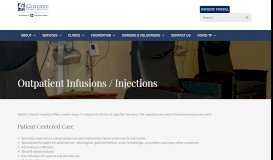 
							         Outpatient Infusions / Injections – Guthrie County Hospital								  
							    