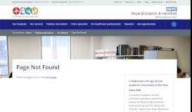 
							         Outpatients appointment portal | Royal Brompton & Harefield NHS ...								  
							    